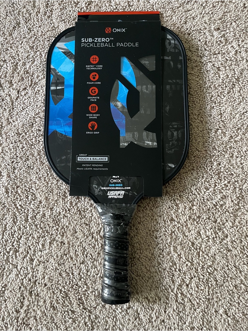 New Onix Sub Zero Pickleball Paddle